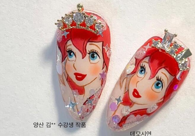彩繪迪士尼美甲，南寧口碑好的美甲學(xué)校邀你一起畫(huà)