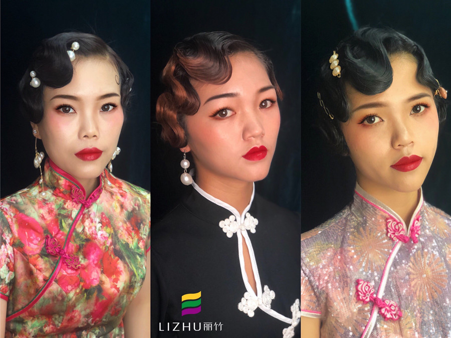 旗袍民國風(fēng)造型，告訴你南寧學(xué)彩妝哪家教得好