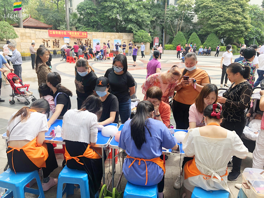 南寧美甲專業(yè)外出實踐，學(xué)員技術(shù)受肯定