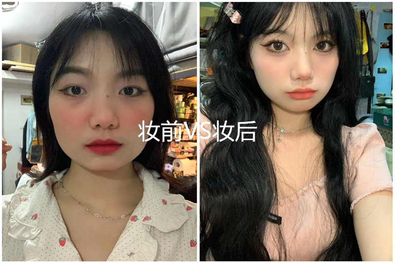 方形臉妝容教程，廣西美妝培訓(xùn)學(xué)校一對一指導(dǎo)