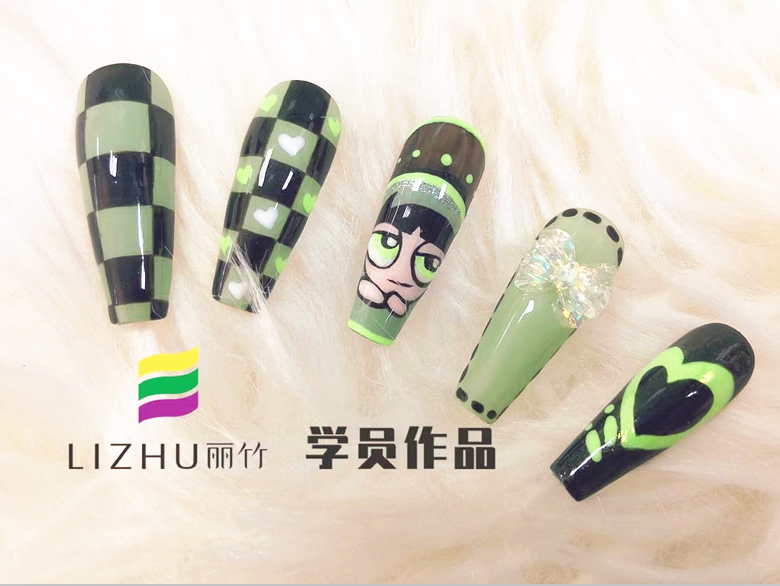 學(xué)美甲需要多長時間？看看麗竹美甲學(xué)校學(xué)員作品就知道了