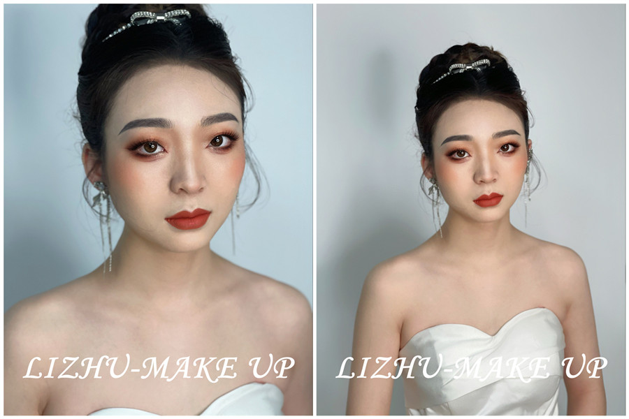 復(fù)古風(fēng)尚新娘造型，告訴你南寧彩妝職業(yè)技術(shù)哪家好