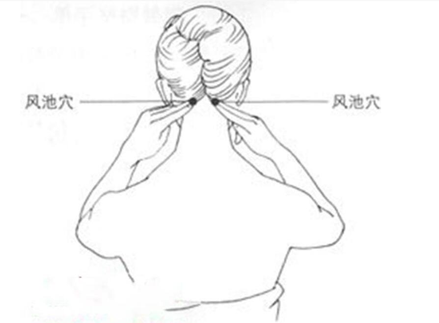 點(diǎn)按風(fēng)池有什么作用？南寧學(xué)美容經(jīng)絡(luò)