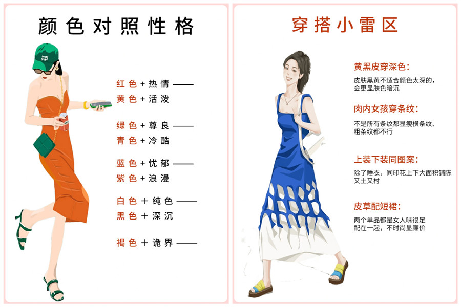 女生實用穿搭技巧，來廣西個人形象造型班學習