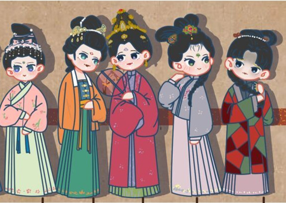中國(guó)明代妝容服飾欣賞，南寧人物形象設(shè)計(jì)全科班解析