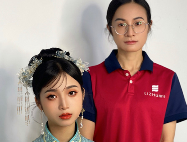 秀禾新娘，南寧新娘彩妝學(xué)員作品