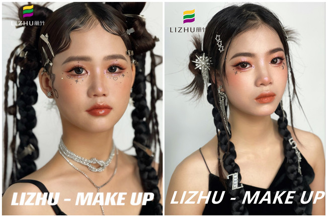 Y2K亞裔甜辣妝，南寧化妝寫真作品