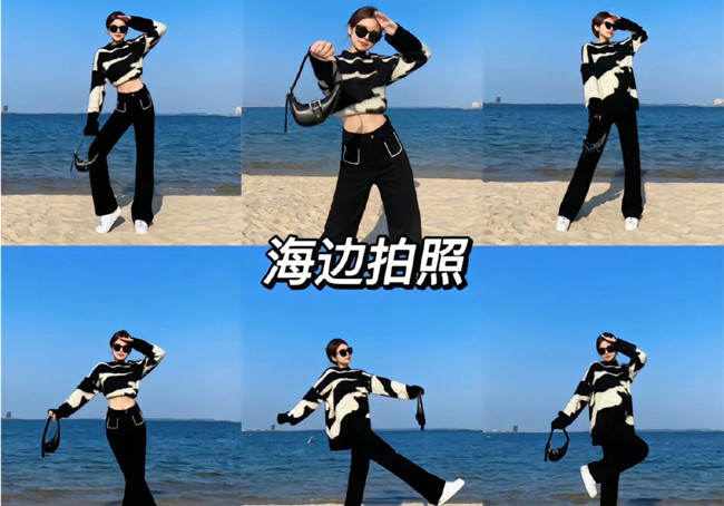 海邊拍照怎么出大片？廣西化妝形象拍照培訓教你