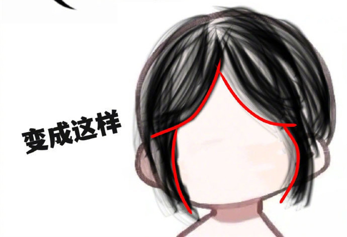 甜美八字劉海教程，學(xué)理發(fā)在南寧