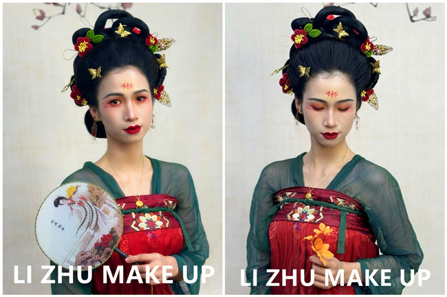 古風(fēng)漢服造型，廣西寫真旅拍培訓(xùn)學(xué)校作品