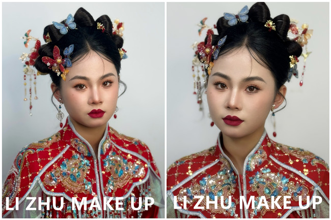 國風秀禾造型，廣西影樓新娘寫真作品
