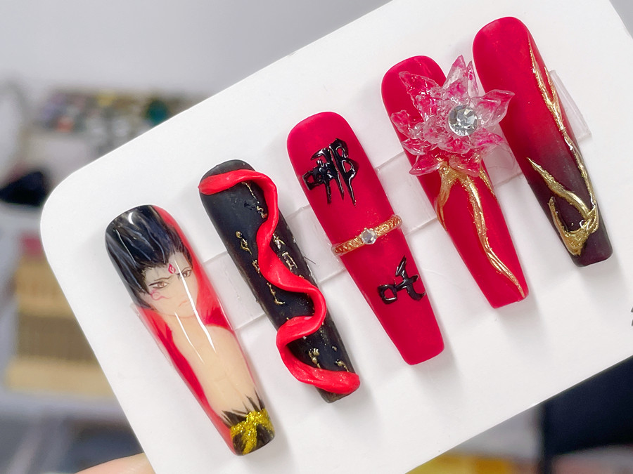 哪吒美甲，南寧美甲學校排名前三作品