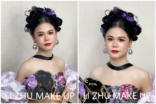 新中式東方造型，?南寧彩妝寫真機(jī)構(gòu)作品