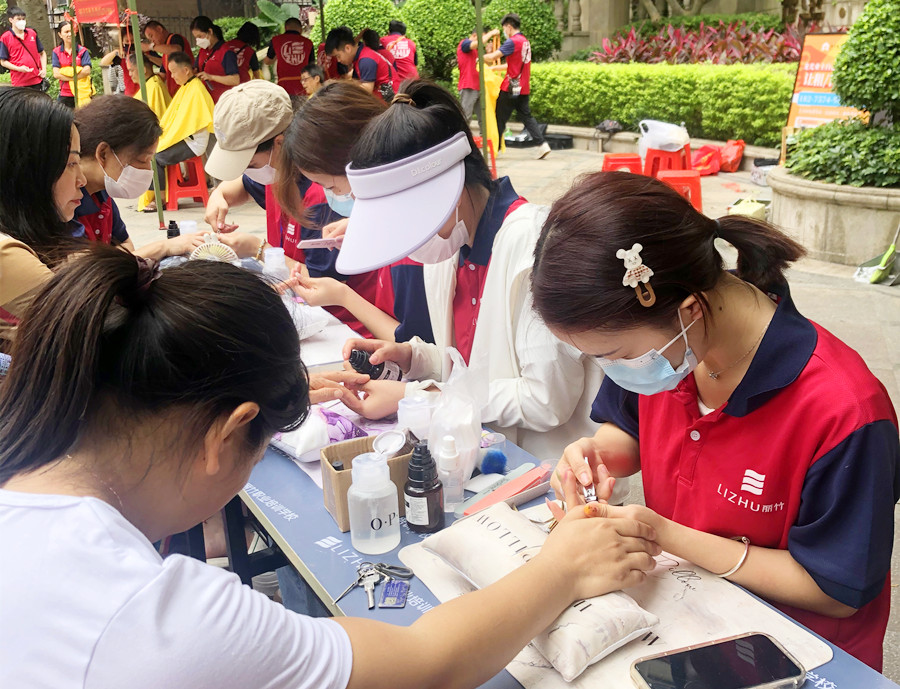 南寧美甲活動社區(qū)，麗竹學校專業(yè)能力受認可