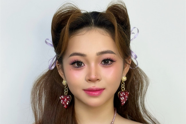 貓耳禮服造型，廣西化妝跟妝作品