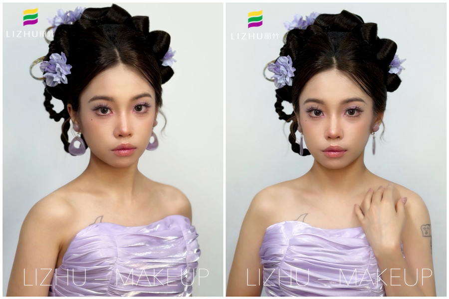 紫色新中式造型 | 初高中畢業(yè)女生學(xué)什么好？